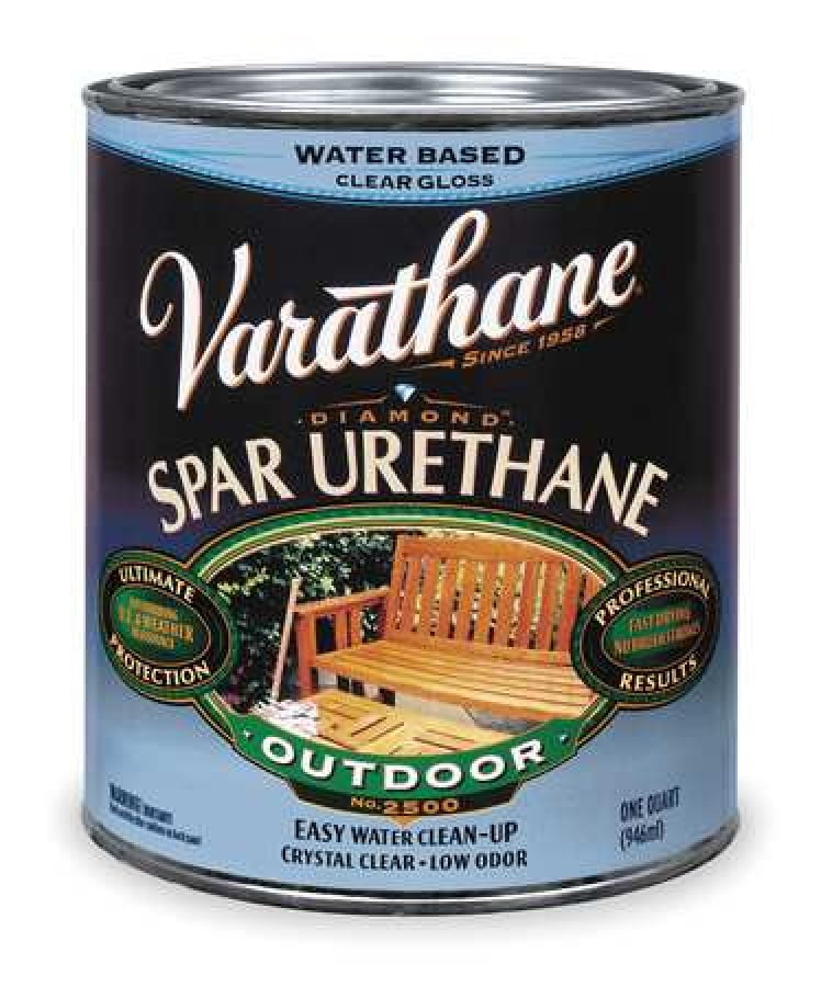 Varathane SemiGloss Clear Water Based Exterior Spar Urethane, 1 Gal