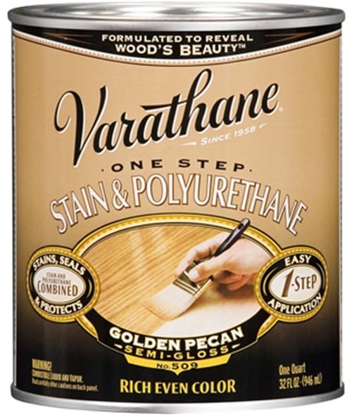 Varathane SemiGloss Golden Pecan OilBased Oil Modified Urethane One