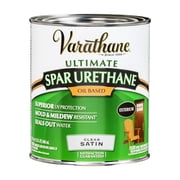 Varathane Spar Urethane Wood Finish, Clear, Satin, 1 Quart, 9341H