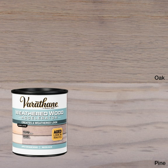 Varathane Weathered Wood Accelerator-313835, Quart