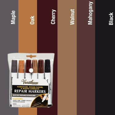 Varathane Wood Repair Markers- Assorted Colors-358159, 6 Colors