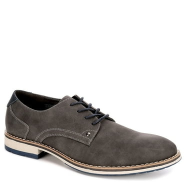 Varese  Mens Dillan Lace Up Oxford Shoes, Grey 9