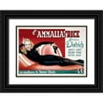 thumbnail image 1 of Vargas, Alberto 32x24 Black Ornate Wood Framed with Double Matting Museum Art Print Titled - L’Ammaliatrice, 1 of 4