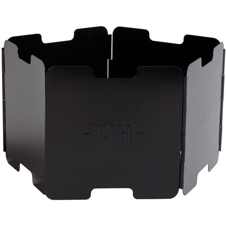 Vargo Aluminum Windscreen: Black