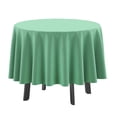 thumbnail image 1 of Vargottam Indoor/Outdoor Round Tablecloth 58 Inch Round Tablecloth Waterproof Patio Table Cloths, Spring/Summer Table Covers for Backyard Circular Table/BBQs/Picnic - Aquamarine Green, 1 of 7