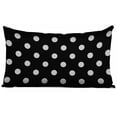 thumbnail image 1 of Vargottam Lumbar Pillow Cover - Decorative Pillow Covers20x12 Inches,PrintedWhite & BlackThemePillowcase, DecorativeLumbarCushionCovers, 1 of 4