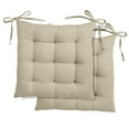 thumbnail image 1 of Vargottam Set of 2 Comfortable Chair Pads Seat Cushion with Full-Length Ties for Non-Slip Support Polyester Filling for Dining | Office | Kitchen Reduces Pressure & Washable, 1 of 9