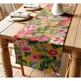 thumbnail image 1 of Vargottam Twill Cotton Table Runner Premium Fruit Print Print Table Decor Soft & Durable, 14-Inch Wide Machine Washable For Boho, Farmhouse, Rustic Interiors, 1 of 6