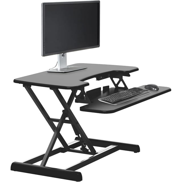 Vari Ergonomic Computer Desktop SitStand Desk Compact Vertical Lift
