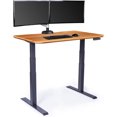 thumbnail image 1 of Vari 48” x 30" VariDesk Electric Height Adjustable Standing Desk Computer Table, Butcherblock, 1 of 7
