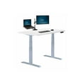 thumbnail image 1 of Vari ComfortEdge Electric Standing Stand Up Desk Ergonomic Work and Gaming Table, 48x30” White, 1 of 5