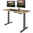 thumbnail image 1 of Vari Electric Standing Stand Up Desk for Home Office Computer Table Reclaimed Wood, 54x26in, 1 of 6
