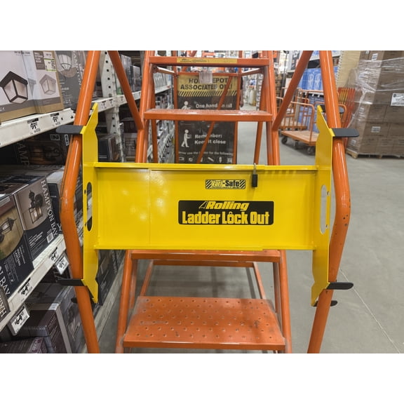 Vari-Safe Rolling Ladder Lock-Out