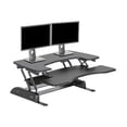 thumbnail image 1 of Vari VariDesk Pro Plus 36 - Adjustable Desk Converter with 11 Height Settings - Laptop Sit Stand Desk Riser for Table Tops and Home Office- Fully Assembled with Spring Loaded Lift- Black, 1 of 7