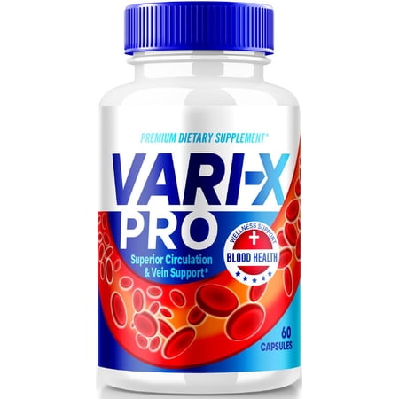 Vari-X Capsules, Advanced Blood Support Pills, All Natural Formula to Maintain Vein and Circulation Health, Vari X Dietary Supplement for Overall Wellness, VariX Capsulas Reviews (60 Capsules)