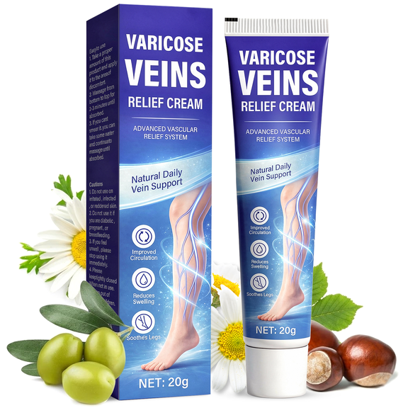 Vari-cose-Vei-ns Treat-ment for Legs, R-elief Cream for Legs, 20 g
