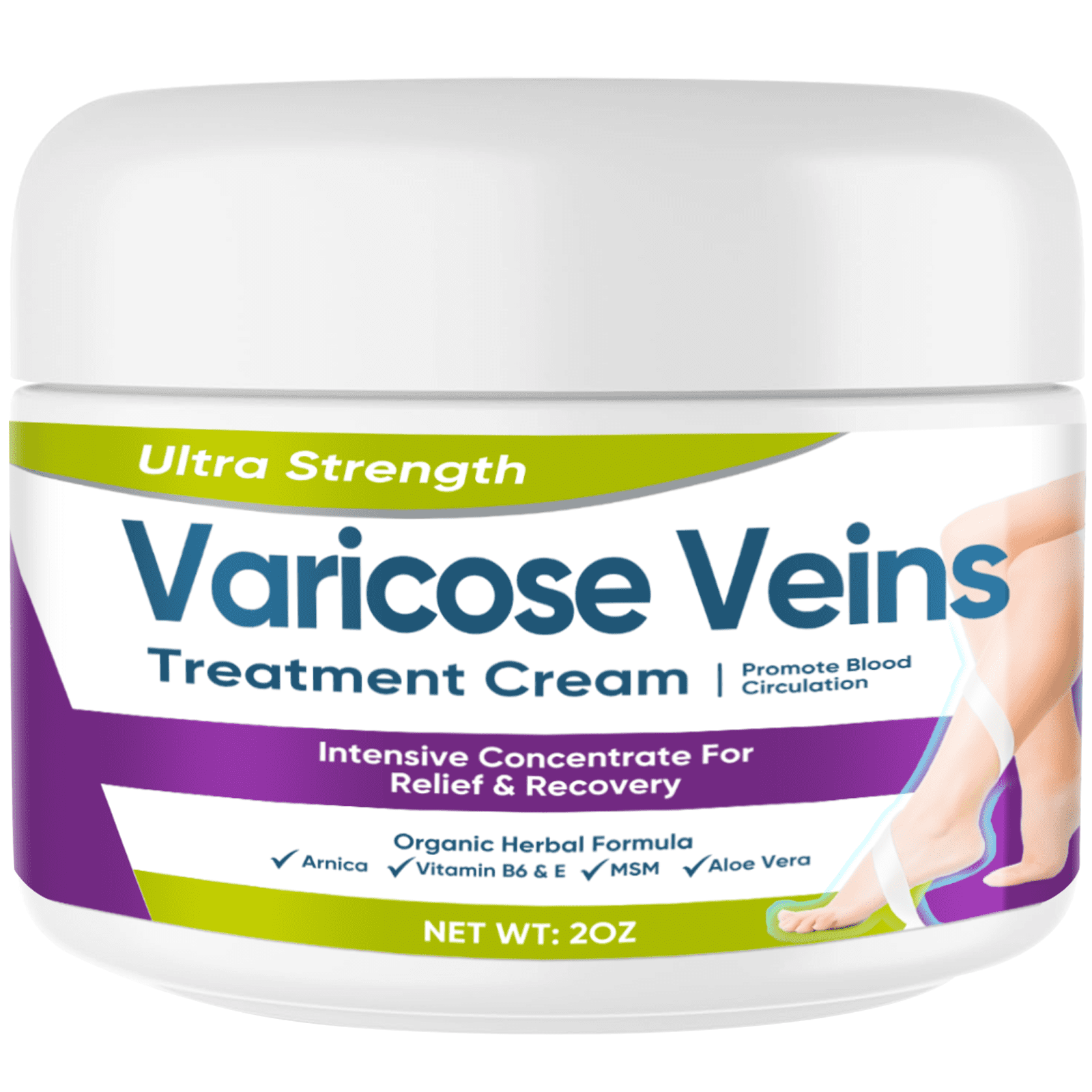 Vari-cose-Vei-ns Treat-ment for Legs, Vari-cose-Ve-ins Cream, 1.76 oz