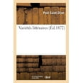 thumbnail image 1 of Variétés Littéraires (Paperback), 1 of 1