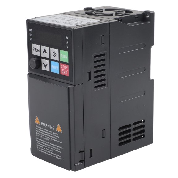 Variable Frequency Drive 3-Phase 380V 1.5KW VFD Controller With V/F Control, ABS Housing, Digital Display For Motor Automation In Pumps Fans CNC