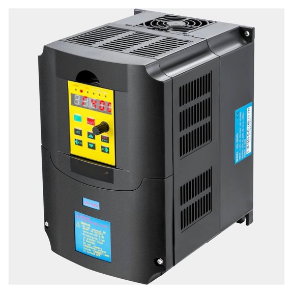 Variable Frequency Drive 4KW 220V VFD CNC Inverter Converter, 1/3 Phase Input, 3 Phase Output, Motor Speed Controller for CNC Milling & Engraving