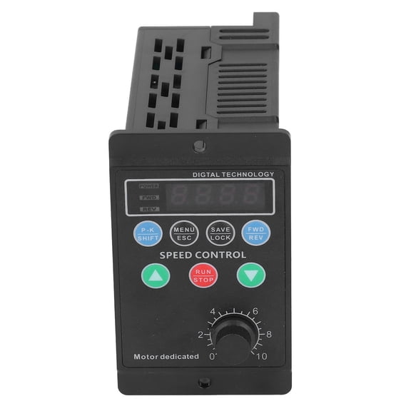 Variable Frequency Drive Controller 750W Mini VFD Inverter, 1PH 176-264V Input to 3PH 0-220V Output, Speed Control for Fan Motor and Pump