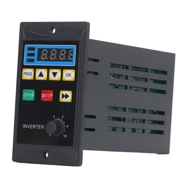Variable Frequency Drive, High Performance MPU, User-Friendly Design, Single Phase to 3 Phase Converter for Motor Speed Control, Programmable Operation Function for Wide