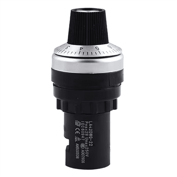 Variable Frequency Potentiometer 2PC - LA42DWQ, 5k Ohm, Special for Speed Regulation in Frequency Converters 5K,2 * Variable Frequency Potentiometer