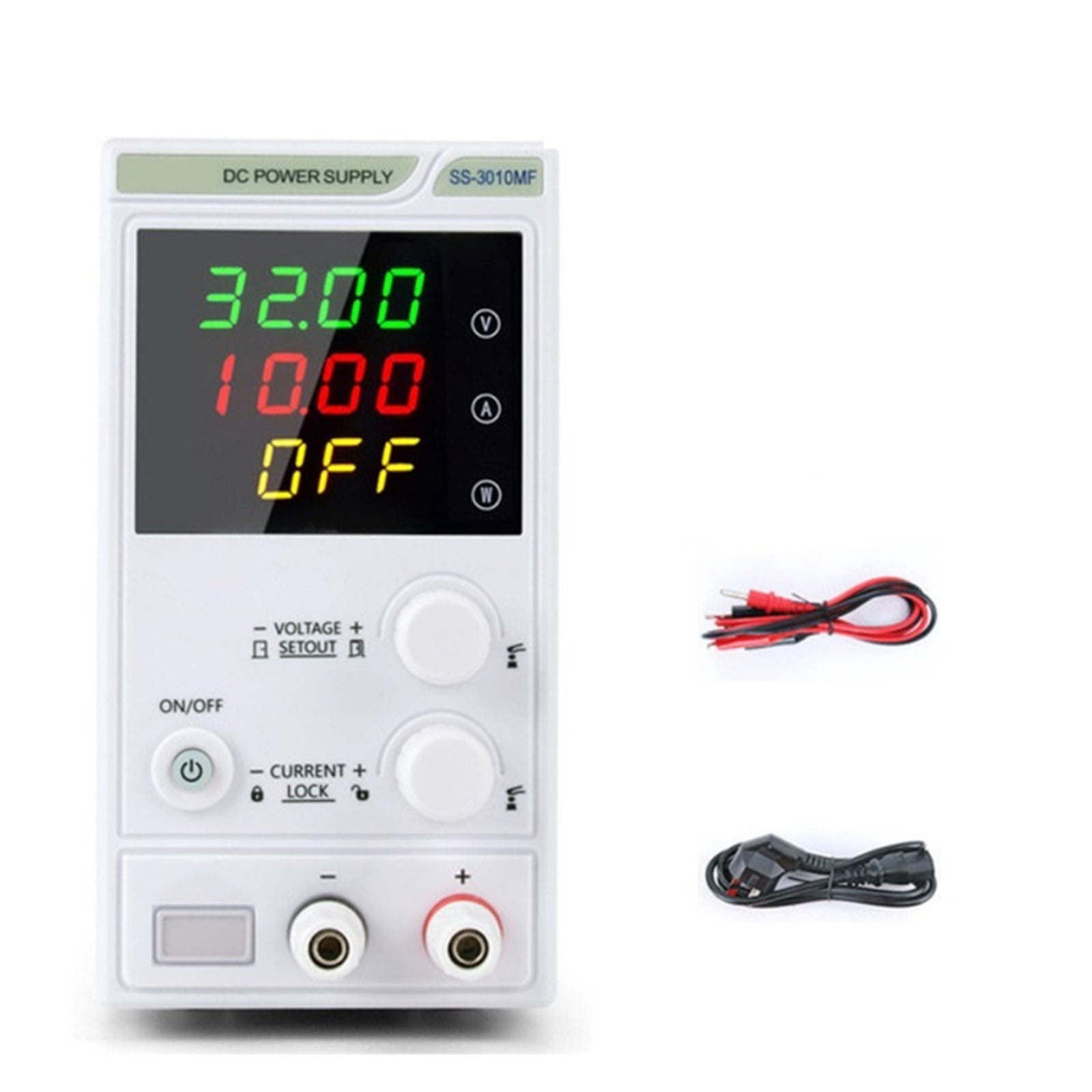 Variable Lab DC Power Supply Adjustable 40V/20A/300W Voltage Regulator Stabilizer Switching Laboratory Bench Power Source ,Safe Reliable to Use