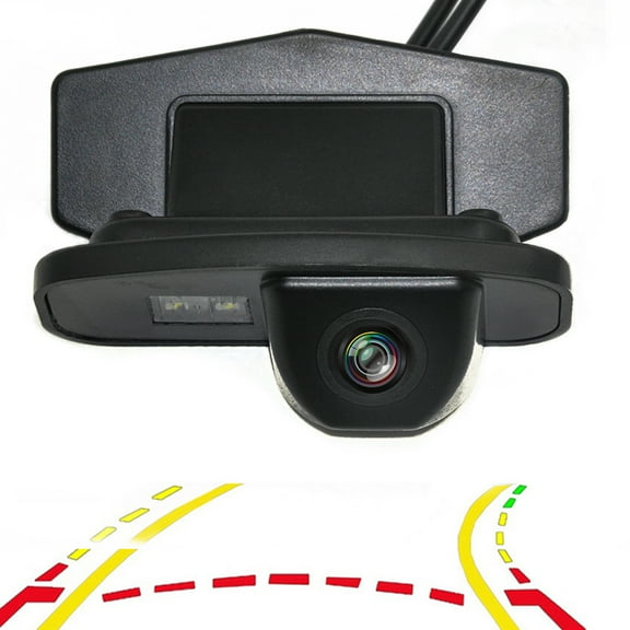 Variable Parking Line Dynamic Trajectory Tracks Car Rear View Backup Camera For Honda CRV 2009 Odyssey 2009 Fit 2009 Crosstour