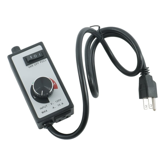 Variable Speed Controller Fit for Router Fan Electric Motor Rheostat AC 1500W 120 Volt 15 Amps