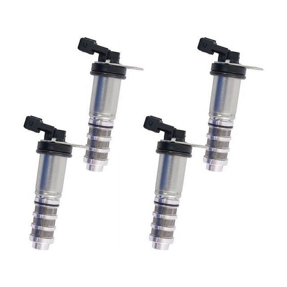 Variable Timing Solenoid Kit 4 Piece Set - Compatible with 2012 - 2018 BMW 650i 4.4L V8 2013 2014 2015 2016 2017