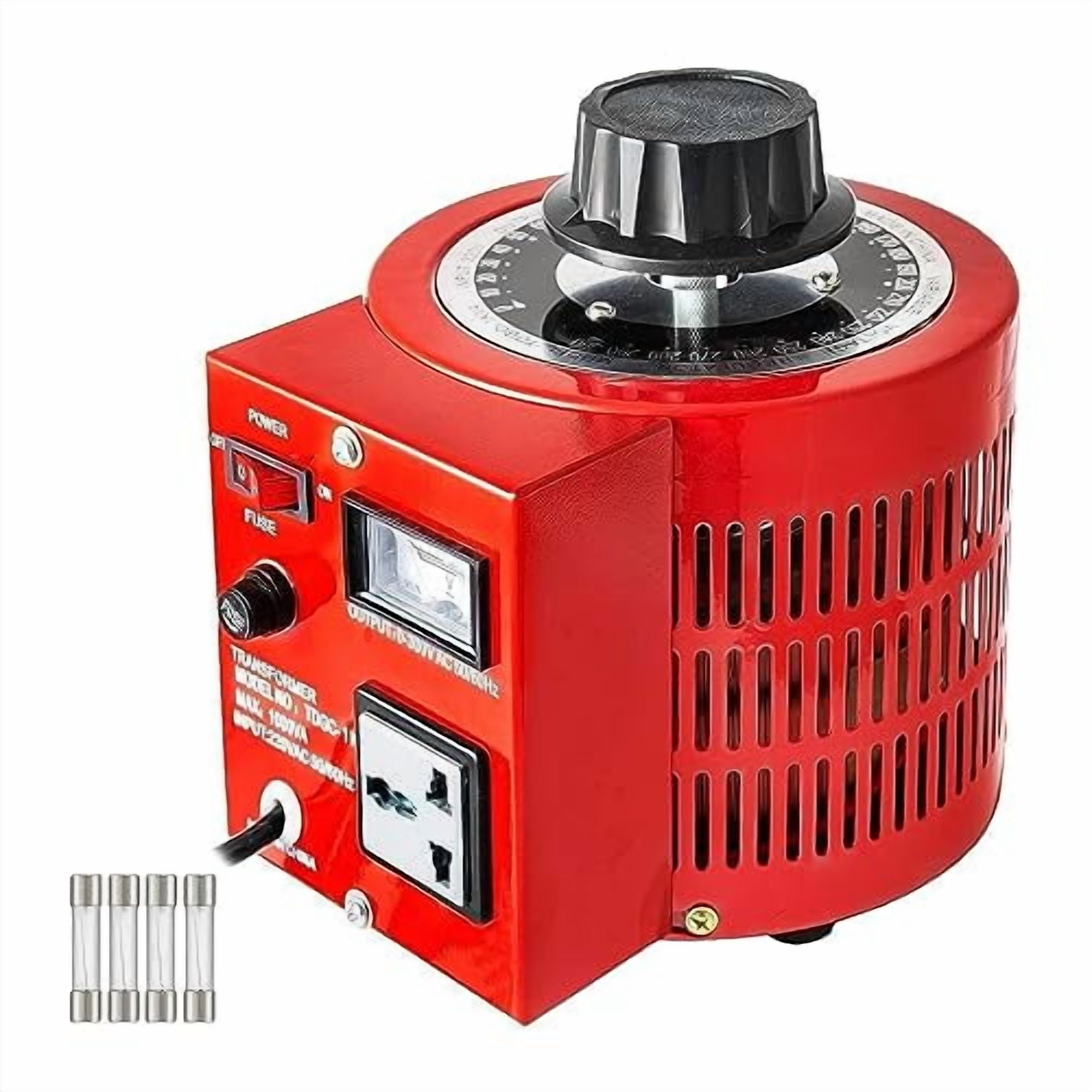 Variable Transformer Power Supply with Fuse, 0-300V AC LCD Display ...