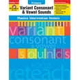 thumbnail image 1 of Pre-Owned Variant Consonant and Vowel Sounds, Grades 1-3 (Phonics Intervention Centers Primary) (Paperback) 1609634489 9781609634483, 1 of 1