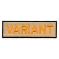 thumbnail image 1 of Variant Patch Uniform Box Logo Embroidered Iron On, 1 of 2