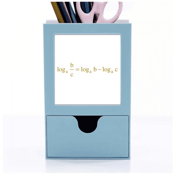 Variation Mathematical Formula Expressions Calculations Desk Supplies Organizer Pen Holder Card
