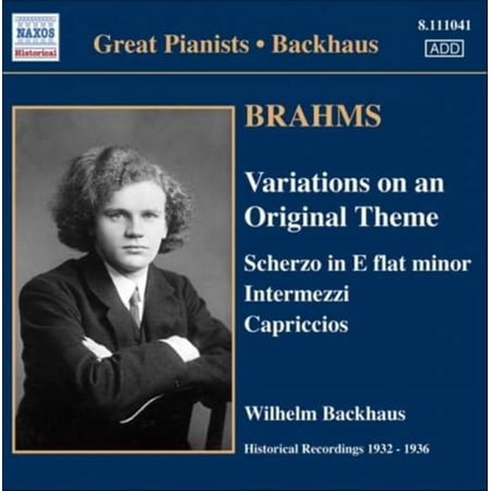 Variations On an Original Theme, Scherzo (Backhaus)