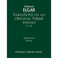 thumbnail image 1 of Variations on an Original Theme 'Enigma', Op.36: Study score, (Paperback), 1 of 1