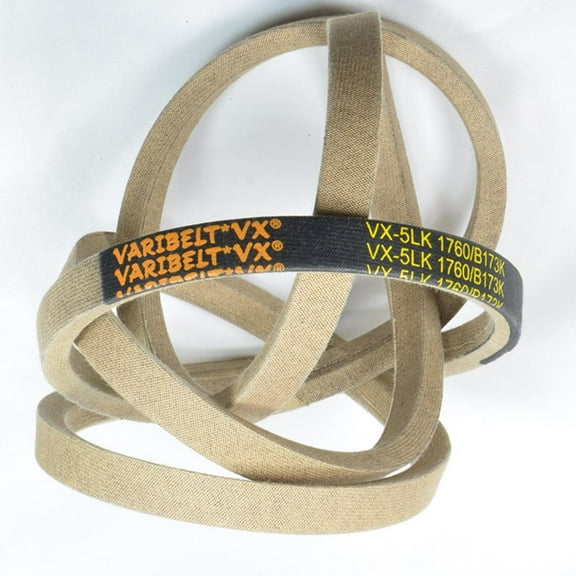 Varibelt VX 5LK1760 or B173K Kevlar Dry Wrapped Vbelt, 173inch Kevlar Corded Vbelt