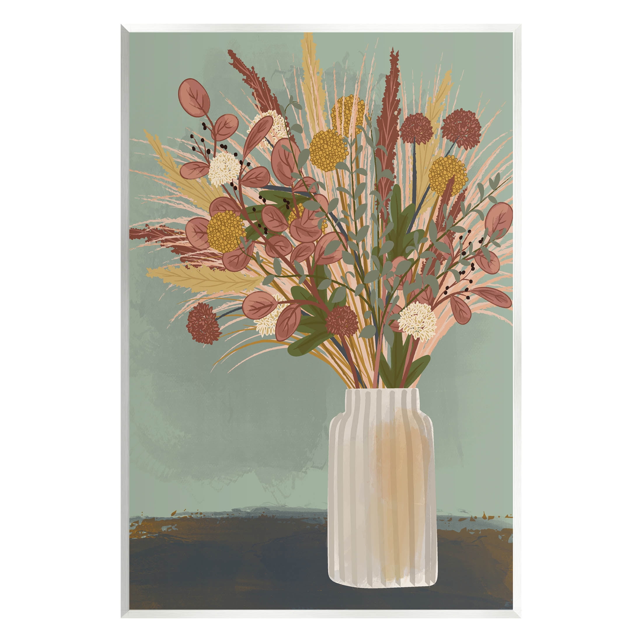 Varied Botanical Sprigs Arrangement Botanical & Floral Graphic Art Unframed Art Print Wall Art