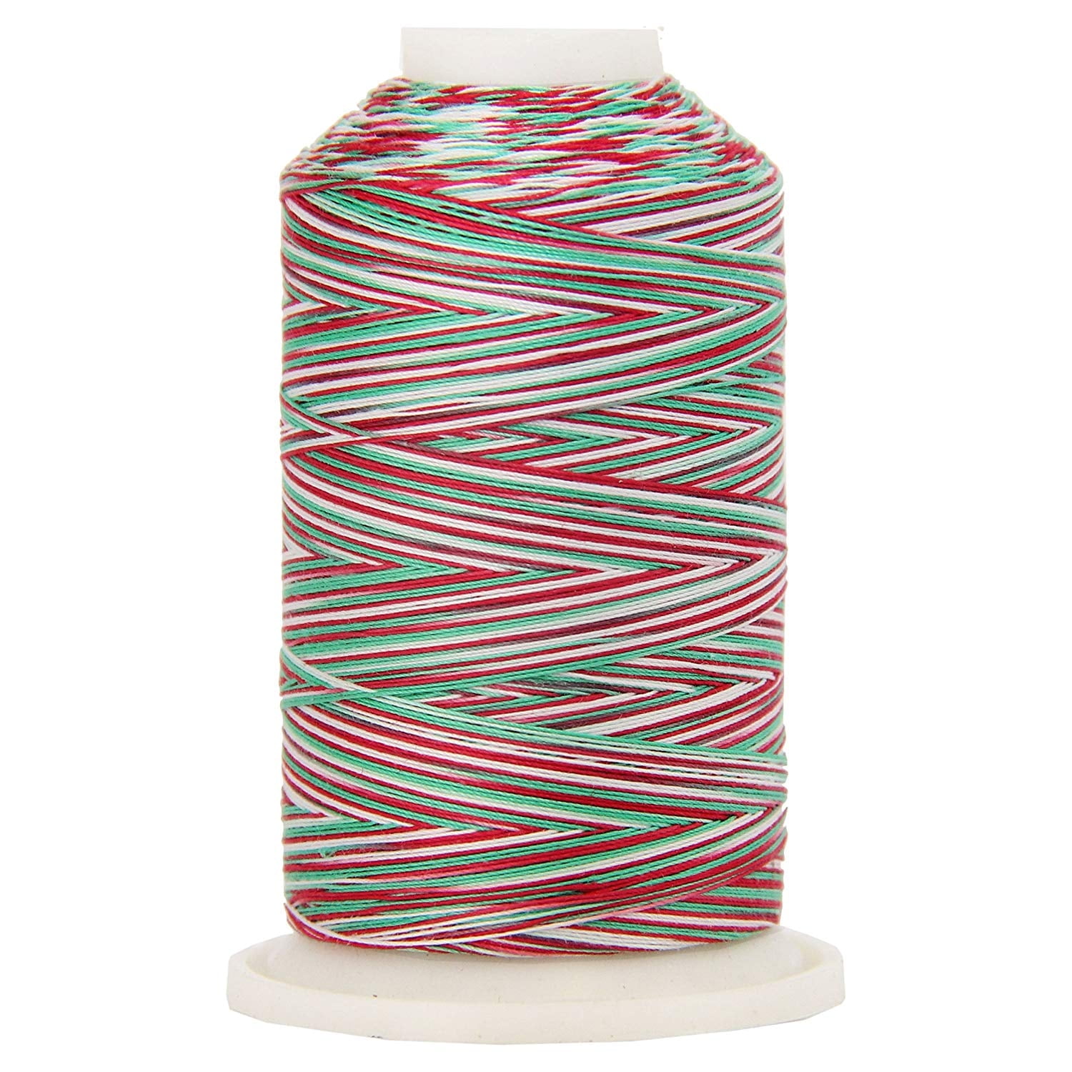 Threadart Multicolor 100% Cotton Thread | Variegated Colors for ...