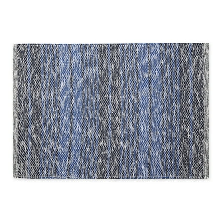 DII Variegated Recycled Yarn Rug 2x3-ft