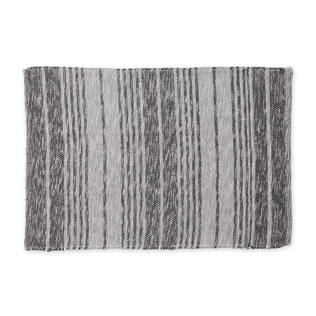 DII Variegated Recycled Yarn Rug 2x3-ft
