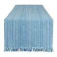thumbnail image 1 of Variegated Light Blue Fringe Table Runner 13x72, 1 of 3