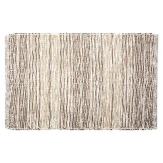 Variegated Stone Recycled Yarn Rug, 2 x 3 ft.