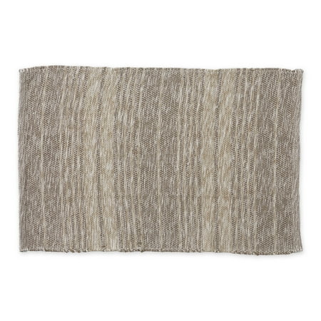 DII Variegated Recycled Yarn Rug 2x3-ft