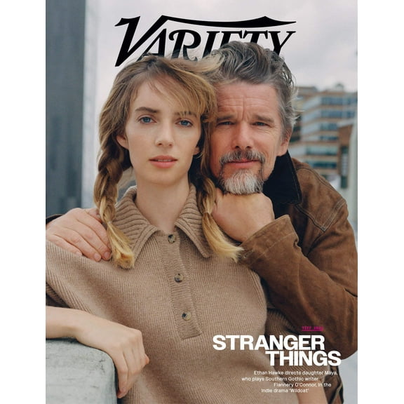 Variety - 23.09.05 Edition: Stranger Things, Father-Daughter Duo Ethan Hawke Maya Hawke Who Plays Writer Flannery O'Connor In Indie Film Wildcat, 2023 Toronto International Film Festival More!