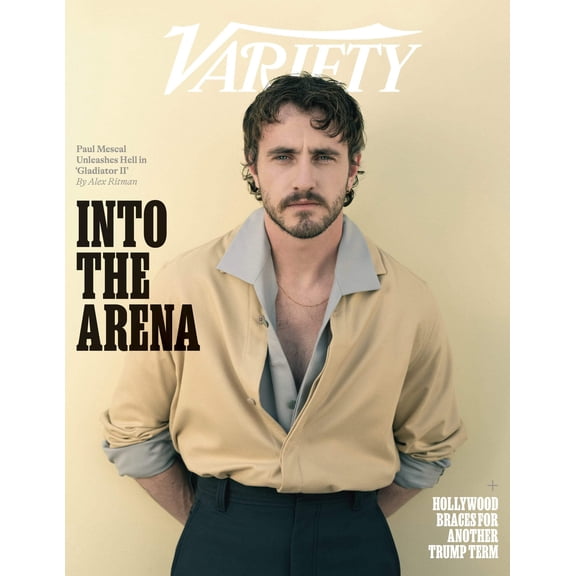 Variety - 24.11.13 Edition: Paul Mescal Unleashes Hell In Ridley Scott's Blockbuster Gladiator II, Hollywood Braces For Another Trump Term  Jenna Fischer How Office Ladies Podcast Became A Lifeline
