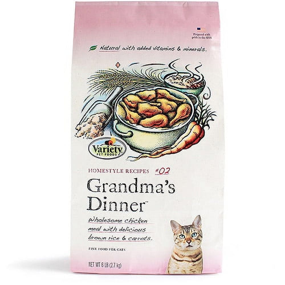 Variety Homestyle Recipes Grandma s Chicken Dinner Kibble Cat Food