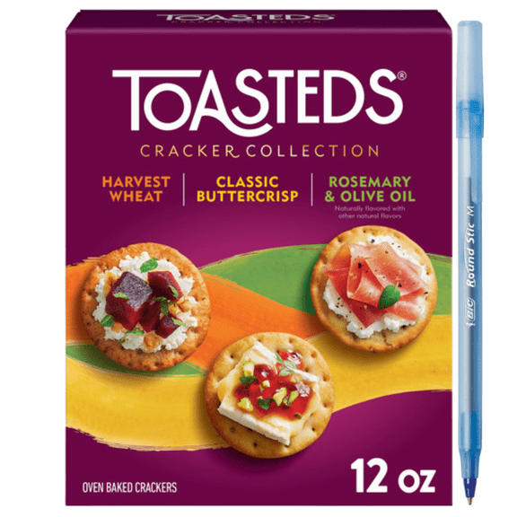Variety Pack Crackers, Party Snacks, Party Pack, 12 oz