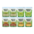 thumbnail image 1 of Variety Pack Harvest Snaps Veggie Chips - 8 Pack - White Cheddar, Wasabi Ranch, Tomato Basil, Mango Chili Lime - Gluten-Free, Baked, Low-Calorie, Protein-Rich Snack for Healthy Eating & Diets, 1 of 5